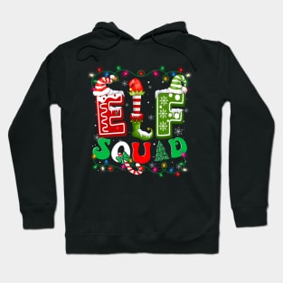 Elf Squad Christmas funny Hoodie